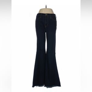 Judy Blue Dark Indigo Flared Jeans Size 9